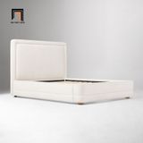  Giường ngủ bọc nệm gia đình GN127 Chula vải lông cừu xinh xắn 