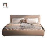  Giường ngủ căn hộ chung cư GN130 Fulton bọc da công nghiệp 