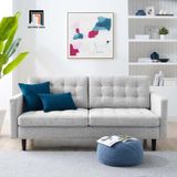  Ghế sofa băng BT8 Ramadin gia đình 2m 3 chỗ ngồi màu xám 