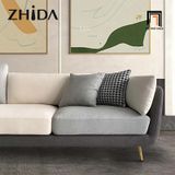  Ghế sofa băng dài 2m2 BT45 Mixco phối màu vải sang trọng 