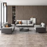  Bộ ghế sofa văn phòng phối màu xám KT51 Jing da công nghiệp 