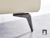  Ghế sofa văng dài 2m5 BHQ43 Crovat da chống trầy xám trắng 