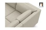  Bộ ghế sofa góc L xoay chiều 2m2 x 1m8 phòng khách gia đình 