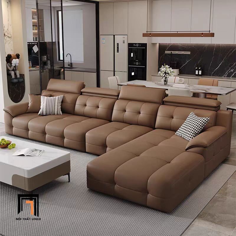  Ghế sofa băng sang trọng BHQ73 Oktoc 2m3 phòng khách đẹp 