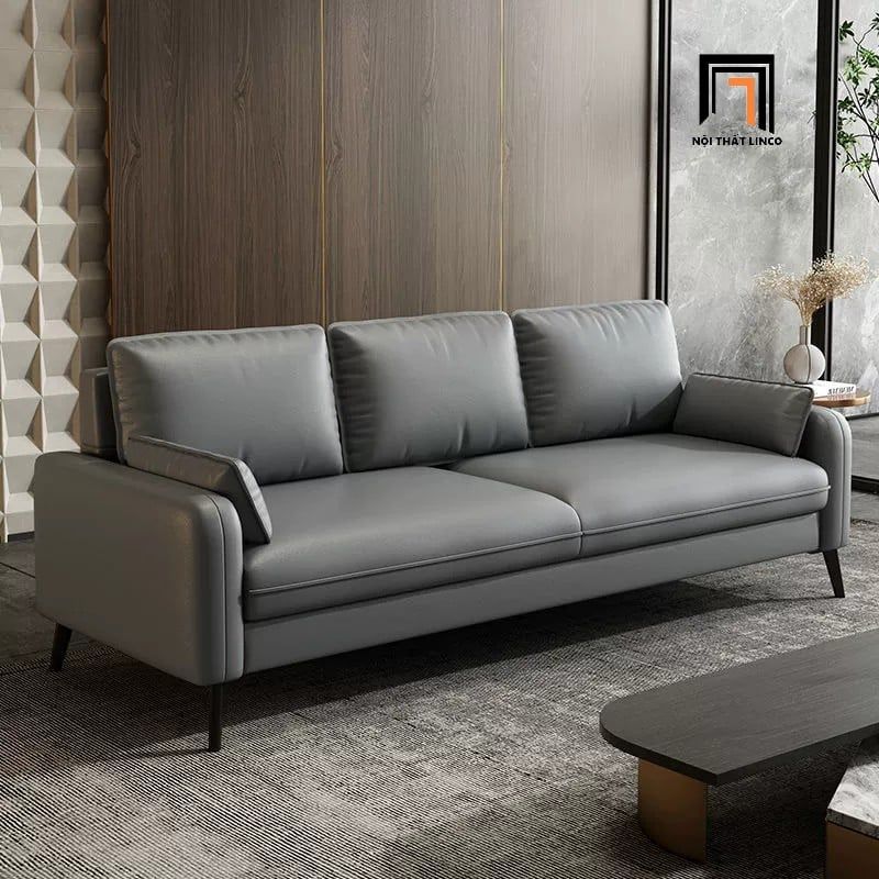  Bộ ghế sofa giá rẻ KT6 Hessvilla cho văn phòng làm việc bọc da 