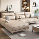  Ghế sofa băng da công nghiệp BT116 Tazrou 2m4 sang trọng 