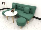  Bộ ghế sofa giường xanh ngọc GBL1 dài 1m72 cho phòng nhỏ 