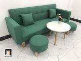  Bộ ghế sofa giường thông minh GBL2 2m hiện đại màu xanh ngọc 