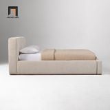  Giường ngủ vải nỉ mềm giá rẻ GN124 Quinten căn hộ chung cư 