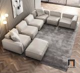  Set ghế sofa U module 3m7 UT103 Kedu vải nỉ mềm cao cấp 