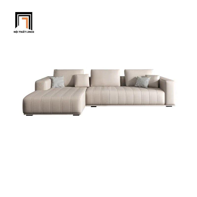  Bộ ghế sofa cao cấp KT10 Flin bọc da chống trầy chống mực 