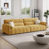  Ghế sofa văng xinh vải nhung BHQ2 Samdy 2m4 cho tiệm shop 