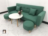  Bộ ghế sofa giường thông minh GBL2 2m hiện đại màu xanh ngọc 