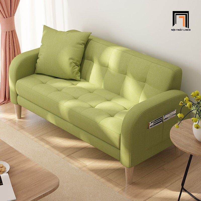  Bộ ghế sofa phòng khách KT107 Leon màu vàng chanh giá rẻ 