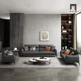  Bộ sofa phòng khách KT169 Taun màu đen chống trầy 