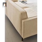  Ghế sofa băng vải nhung màu be kem BHQ52 Conrad 2m giá rẻ 