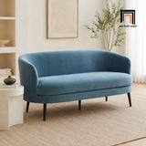  Bộ ghế sofa KT155 Viv nhung xanh dương kiểu dáng cong đẹp 