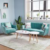  Ghế sofa đơn 1 người ngồi nhỏ gọn DT73 Calmon vải nhung đẹp 