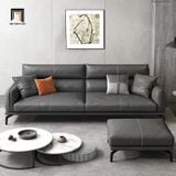  Bộ sofa phòng khách KT169 Taun màu đen chống trầy 