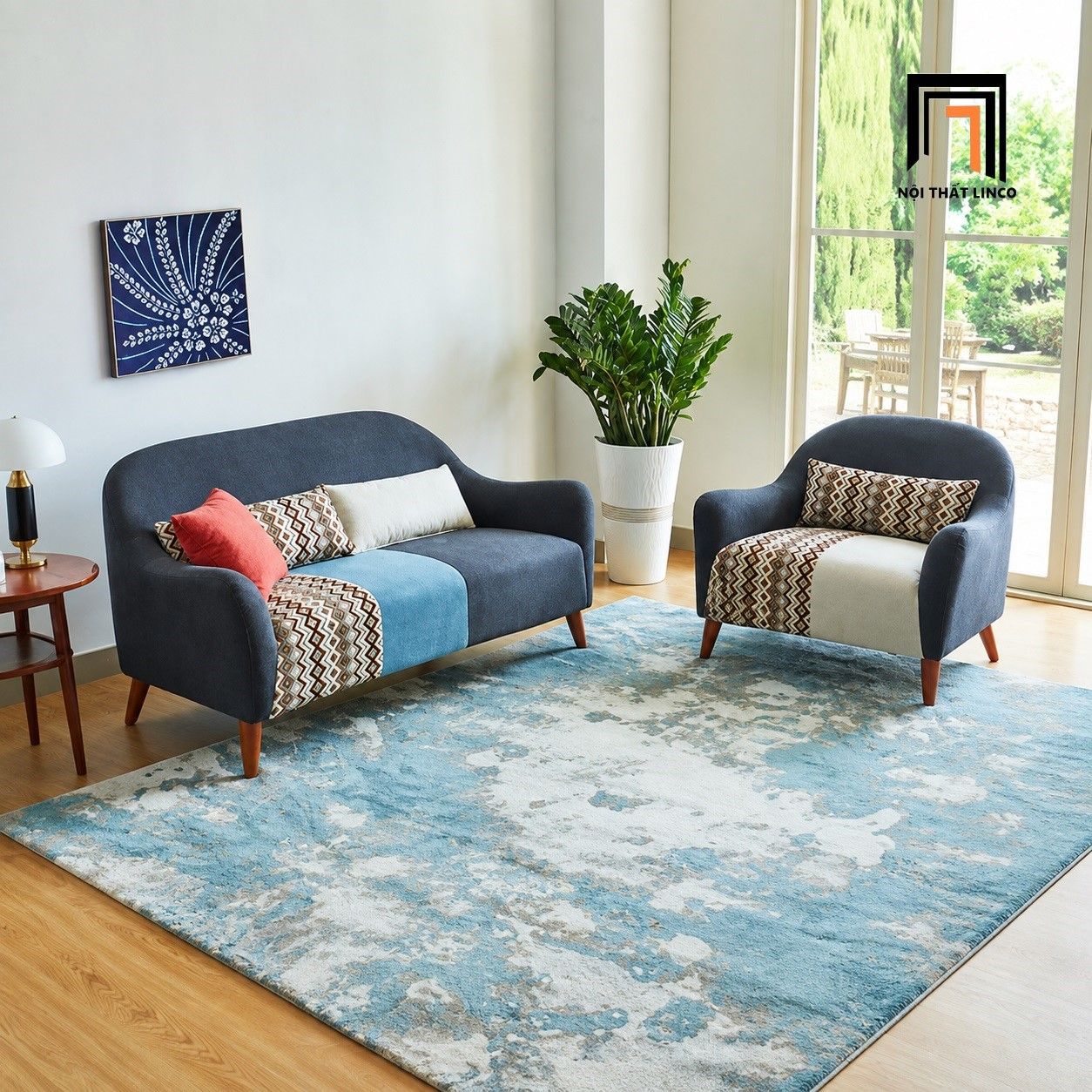  Ghế sofa đơn thư giãn đọc sách DT76 Nexon cho phòng ngủ 