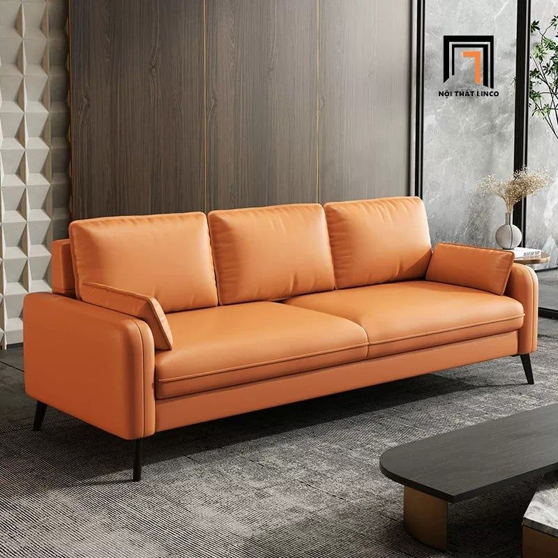  Ghế sofa băng da sang trọng BT203 Hessvilla 2m cho công sở 