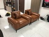  Bộ ghế sofa da bóng KT165 Andore hiện đại cho gia đình 