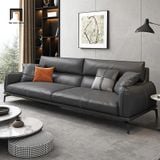  Bộ sofa phòng khách KT169 Taun màu đen chống trầy 