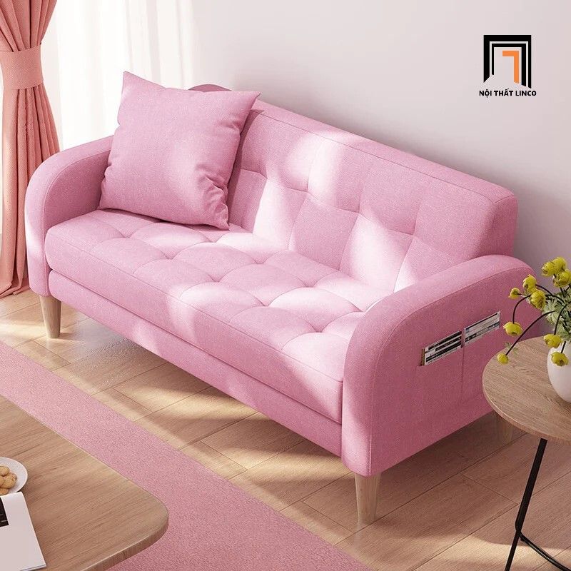  Bộ ghế sofa phòng khách KT107 Leon màu vàng chanh giá rẻ 