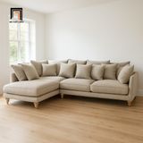  Bộ ghế sofa góc L GT58 Lazare 2m4 x 1m6 phong cách châu Âu 