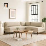  Bộ ghế sofa góc L xoay chiều 2m2 x 1m8 phòng khách gia đình 