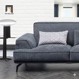  Bộ ghế sofa góc L vải nỉ 3m x 1m6 GT296 Gogne màu xám đậm 