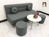  Bộ ghế sofa băng nhỏ gọn BL8 BKT dài 1m7 vải bố mềm 