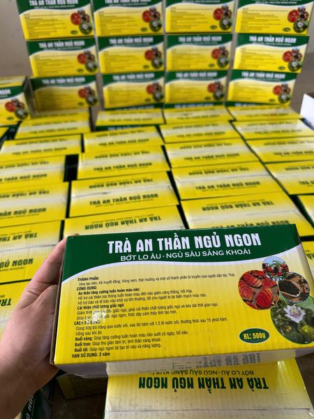 Trà an thần ngủ ngon