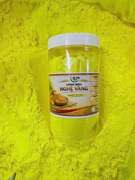 Tinh bột nghệ vàng