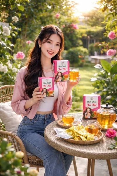 Trà sâm tố nữ 50 túi lọc
