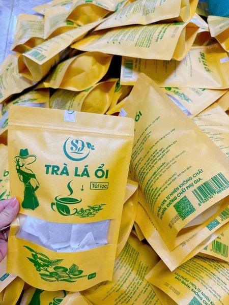 Sỉ lẻ Trà giảm cân lá ổi non giảo cổ lam lá sen gạo lứt 50 túi lọc SĐ