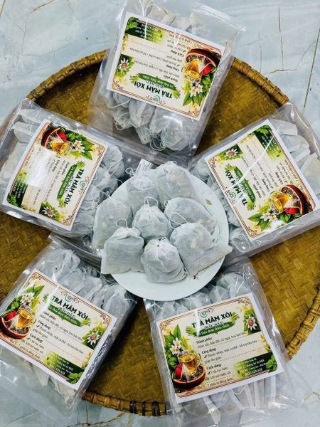 Trà mâm xôi bầu đất 20 túi lọc to