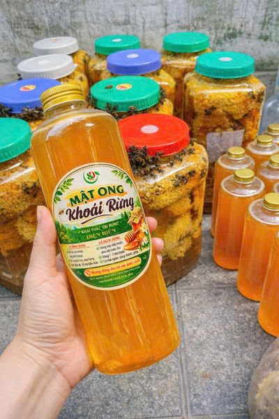 Mật ong rừng nguyên chất bảo hành từng giọt
