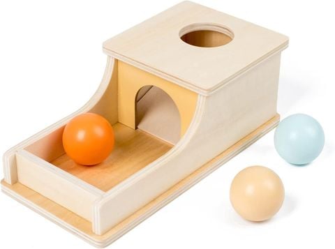  Hộp Thả Bóng - Giáo Cụ Montessori