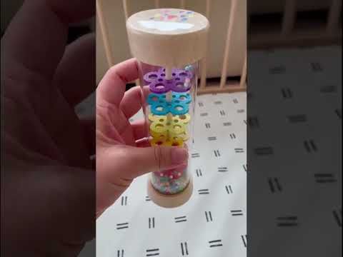  Xúc Xắc Ống Tạo Tiếng Mưa - Đồ Chơi Cho Trẻ Sơ Sinh