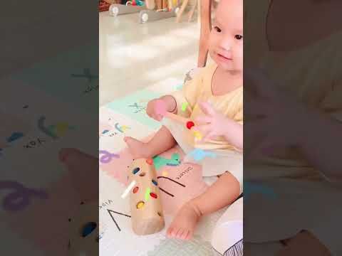  Bắt Sâu Tí Hon - Đồ Chơi Gỗ Thông Minh