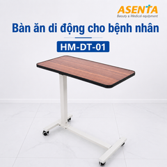 Bàn ăn di động cho bệnh nhân HM-DT-01 chính hãng | Made in Viet Nam