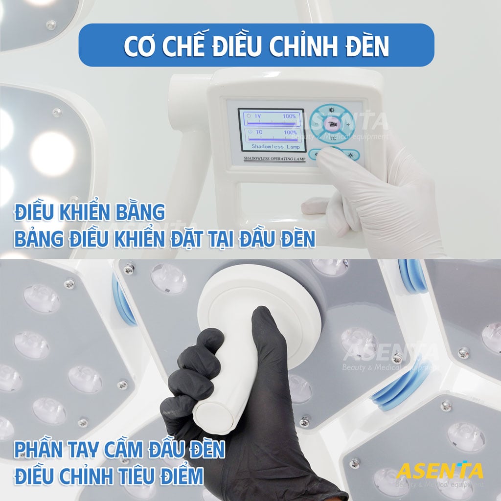 Đèn phẫu thuật di động PETAL 6 đèn cánh hoa