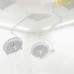 Đèn phẫu thuật 2 nhánh LED700/700 Treo trần
