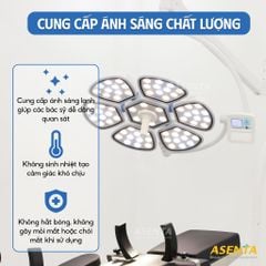 Đèn phẫu thuật di động PETAL 6 đèn cánh hoa