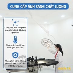 Đèn phẫu thuật LED500 treo trần 1 nhánh