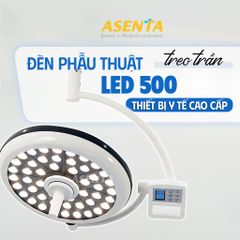 Đèn mổ phẫu thuật di động LED500 48 bóng