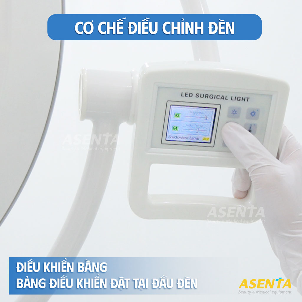 Đèn phẫu thuật 2 nhánh LED700/700 Treo trần