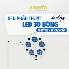 Đèn mổ phẫu thuật treo tường LED 30 bóng