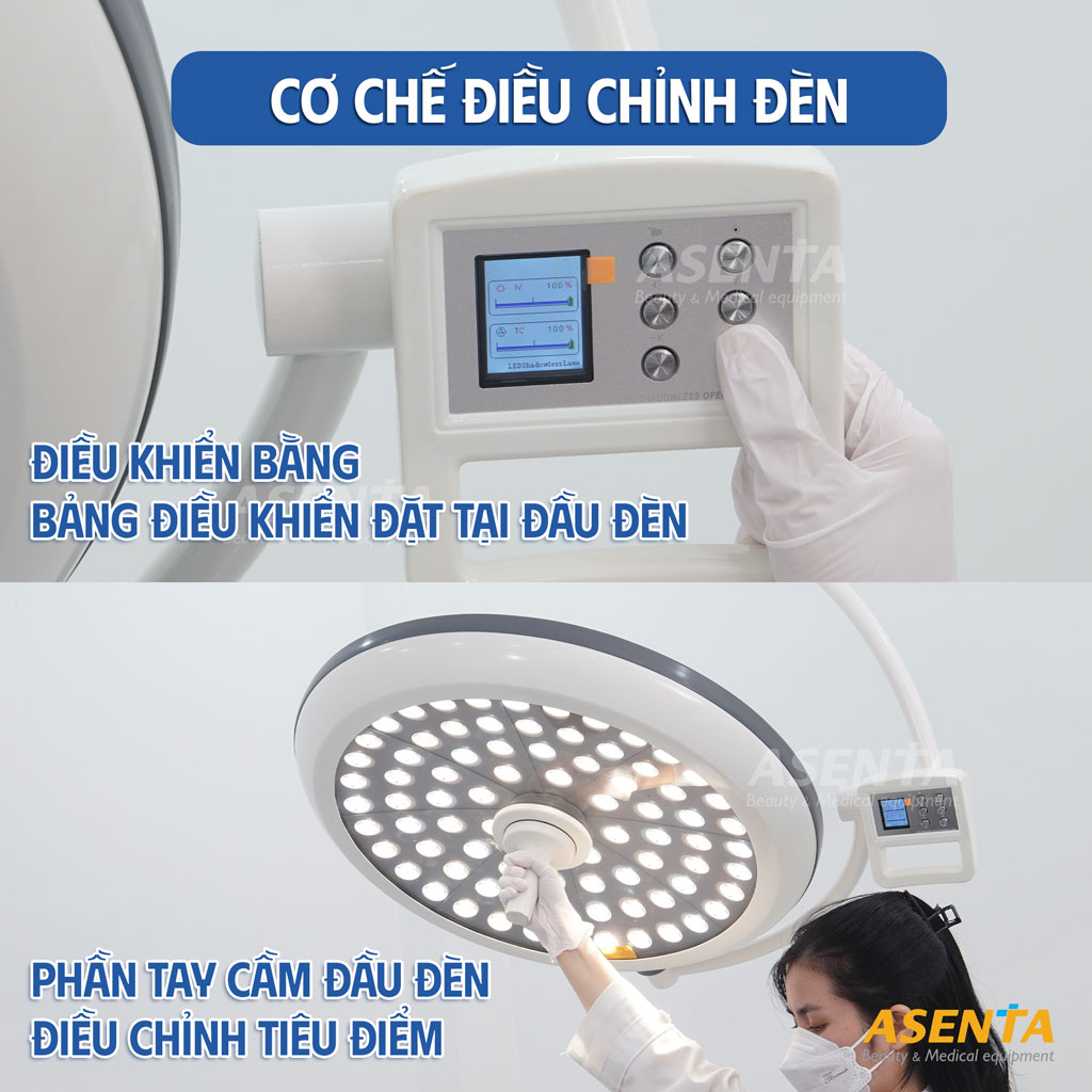 Đèn mổ phẫu thuật LED700 treo trần 1 nhánh
